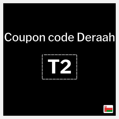 Coupon for Deraah (T2) 5% Off + Free Shipping