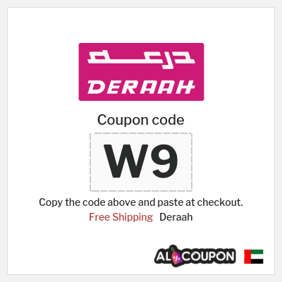 Coupon for Deraah (W9) Free Shipping
