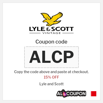 Coupon discount code for Lyle and Scott 15% OFF