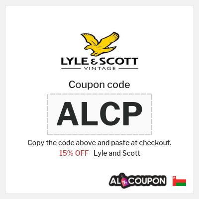 Coupon discount code for Lyle and Scott 15% OFF