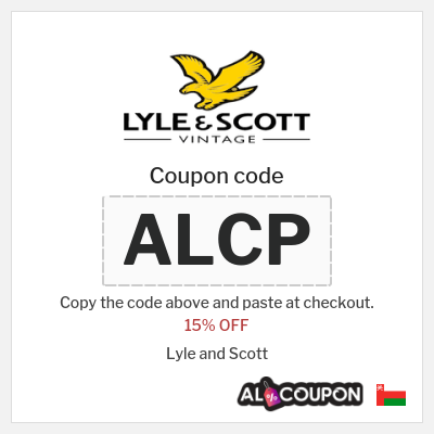 Coupon for Lyle and Scott (ALCP) 15% OFF