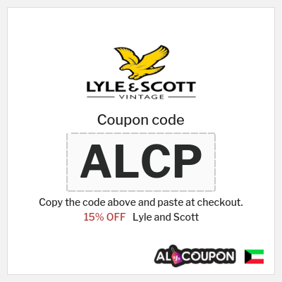 Coupon for Lyle and Scott (ALCP) 15% OFF