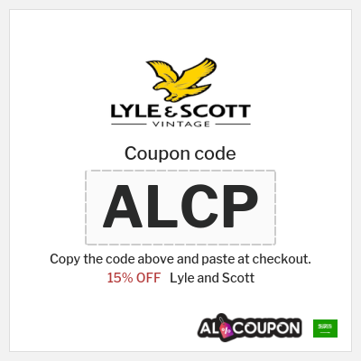Coupon for Lyle and Scott (ALCP) 15% OFF