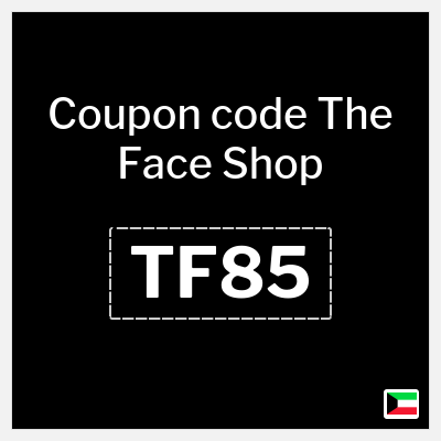 Coupon discount code for The Face Shop 15% OFF
