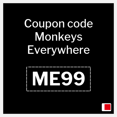 Coupon discount code for Monkeys Everywhere 10% OFF
