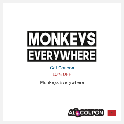 Coupon for Monkeys Everywhere (ME99) 10% OFF