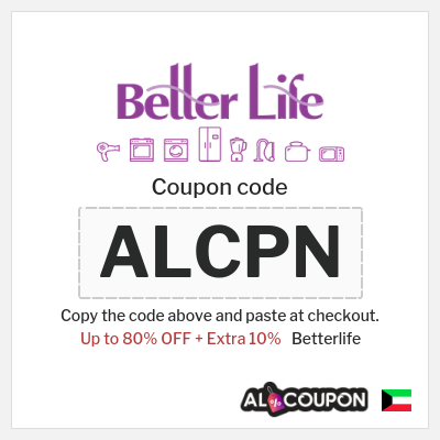 Coupon discount code for Betterlife 10% OFF