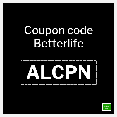 Coupon discount code for Betterlife 10% OFF