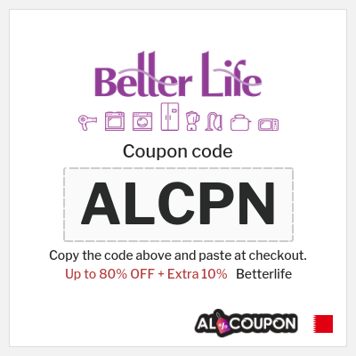 Coupon discount code for Betterlife 10% OFF