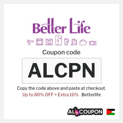 Coupon discount code for Betterlife 10% OFF