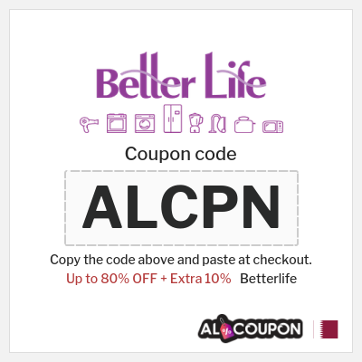 Coupon discount code for Betterlife 10% OFF