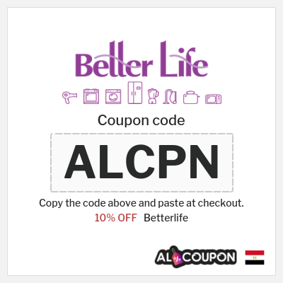 Coupon discount code for Betterlife 10% OFF