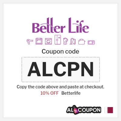 Coupon discount code for Betterlife 10% OFF