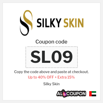 Coupon for Silky Skin (SL09) Up to 40% OFF + Extra 15%