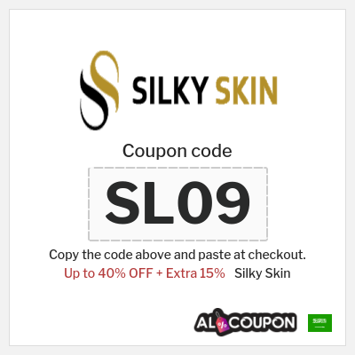Coupon for Silky Skin (SL09) Up to 40% OFF + Extra 15%
