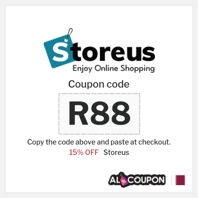 Coupon discount code for Storeus 15% OFF