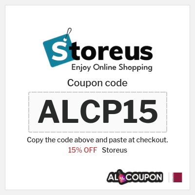 Coupon discount code for Storeus 15% OFF