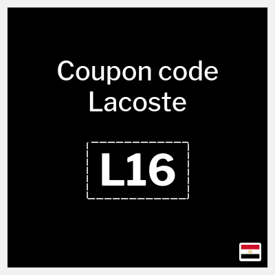 Coupon for Lacoste (L16) More than 35% Discount