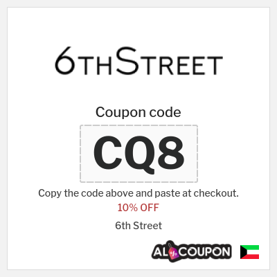 Coupon for 6th Street (CQ8) 10% OFF
