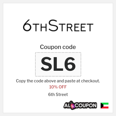 Coupon for 6th Street (SL6) 10% OFF