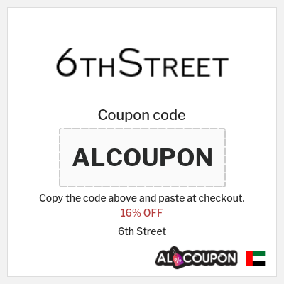 Coupon for 6th Street (ALCOUPON) 16% OFF