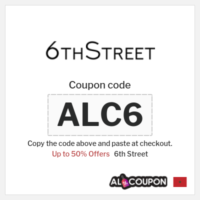 6th Street Coupon (ALC6) 6th Street Black Friday Discount Code
