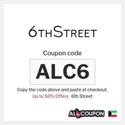 6th Street Coupon (ALC6) 6th Street End of Year Discount Code