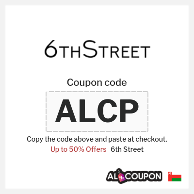 6th Street Coupon (ALCP) 6th Street End of Year Discount Code