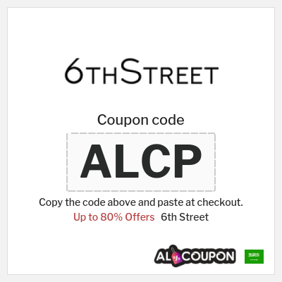 6th Street Coupon (ALCP) 6th Street Ramadan Discount Code