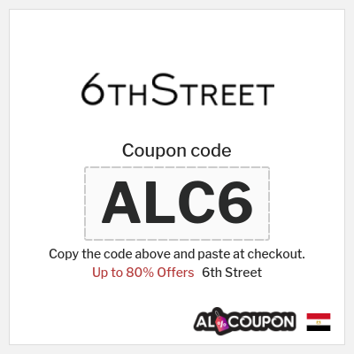 6th Street Coupon (ALC6) 6th Street Eid Al Fitr Discount Code