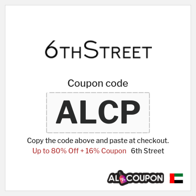 6th Street Coupon (ALCP) 6th Street Spring Coupon Code 