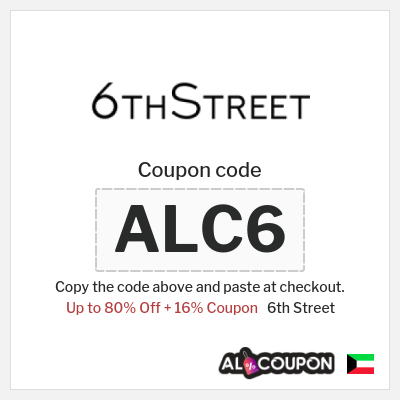 6th Street Coupon (ALC6) 6th Street Spring Coupon Code 