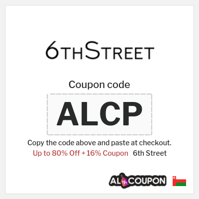 6th Street Coupon (ALC6) 6th Street Eid Al-Adha Promo Code