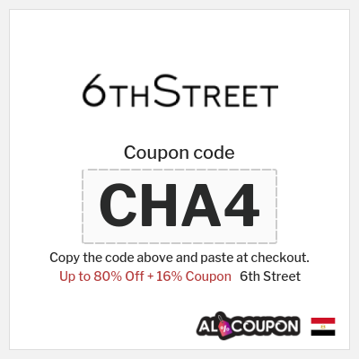 6th Street Coupon (CHA4) 6th Street Promo Code 2026 