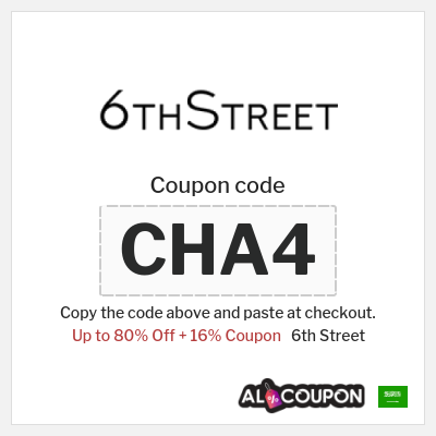 6th Street Coupon (CHA4) 6th Street Promo Code 2026 