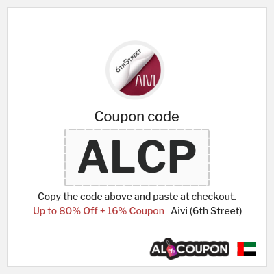 Aivi (6th Street) Coupon (ALCP) 6th Street Promo Code 2026 
