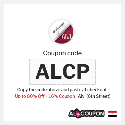 Aivi (6th Street) Coupon (ALCP) 6th Street Promo Code 2026 