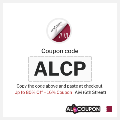 Aivi (6th Street) Coupon (ALCP) 6th Street Promo Code 2026 