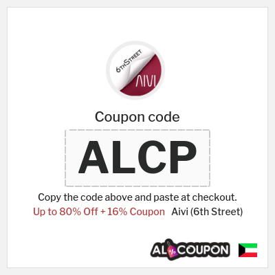 Aivi (6th Street) Coupon (ALCP) 6th Street Promo Code 2026 