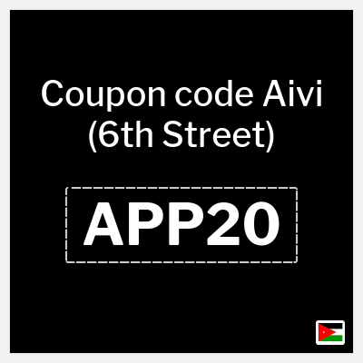 Aivi (6th Street) Coupon (APP20) 6th Street Promo Code 2026 
