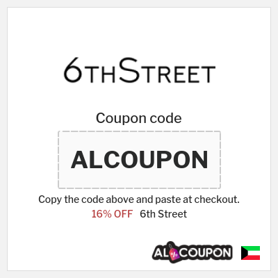 Coupon for 6th Street (ALCOUPON) 16% OFF