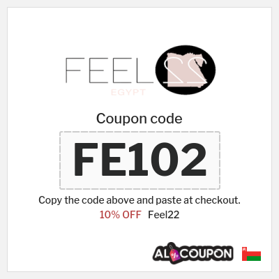 Coupon discount code for Feel22 10% OFF