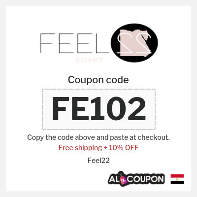 Coupon for Feel22 (FE102) Free shipping + 10% OFF 