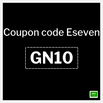 Coupon discount code for Eseven 13% OFF