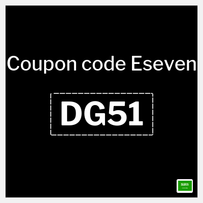 Coupon discount code for Eseven 10% OFF