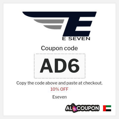 Coupon for Eseven (AD6) 10% OFF