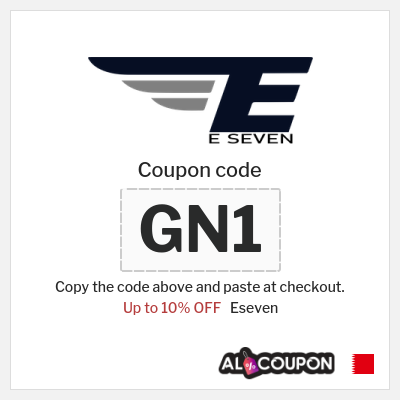 Coupon for Eseven (GN1) Up to 10% OFF