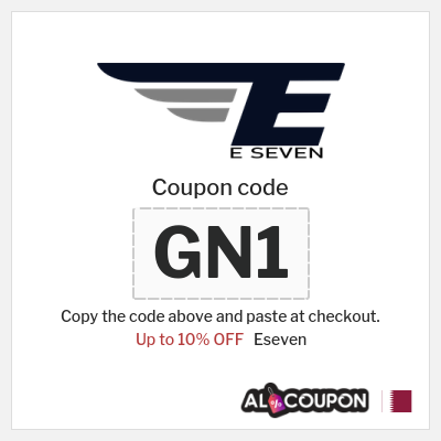 Coupon for Eseven (GN1) Up to 10% OFF