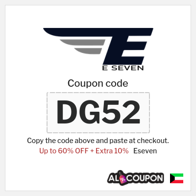 Coupon for Eseven (DG52) Up to 60% OFF + Extra 10%