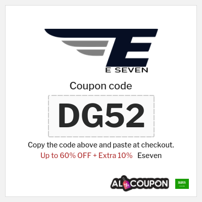 Coupon for Eseven (DG52) Up to 60% OFF + Extra 10%